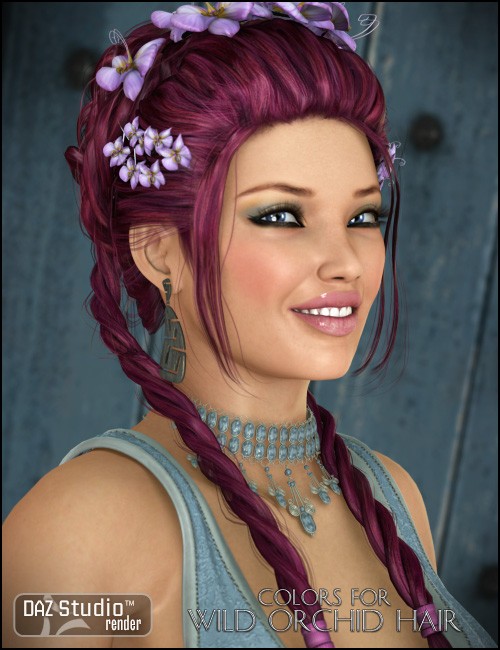 Colors for Wild Orchid Hair