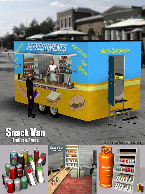 Snack Van Trailer