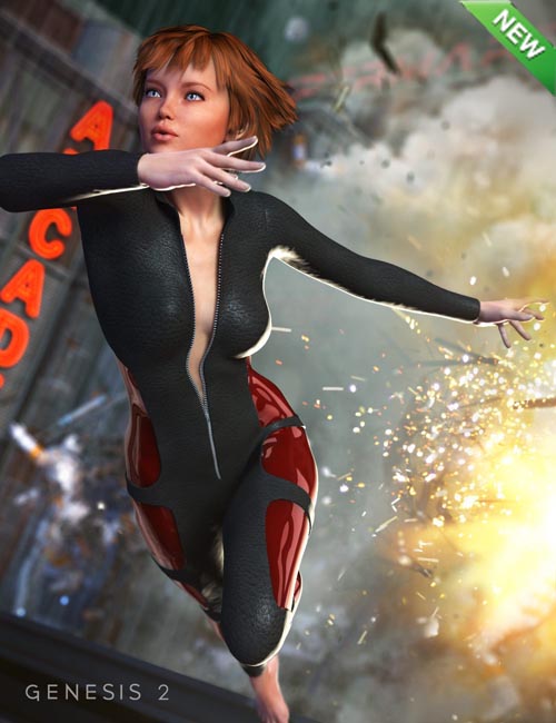 SciFi Bodysuit for Genesis 2 Female(s)