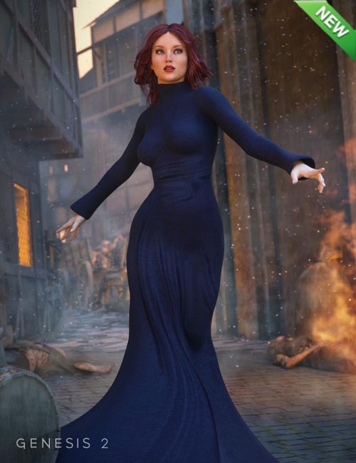 [Updated] Morphing Fantasy Dress for Genesis 2 Female(s)