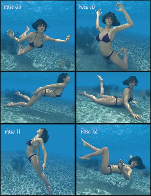 Underwater pose