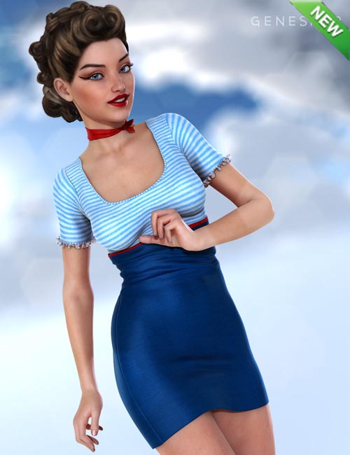 Bellissima Outfit (converted from G2F) for Genesis 8 Female(s)
