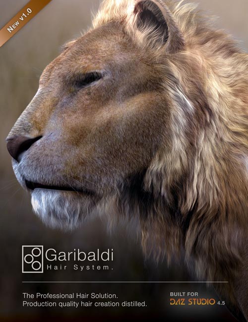 Garibaldi Express Hair System For DAZ Studio