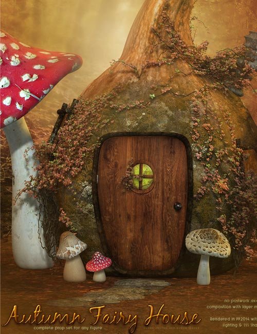SV's Autumn Fairy House