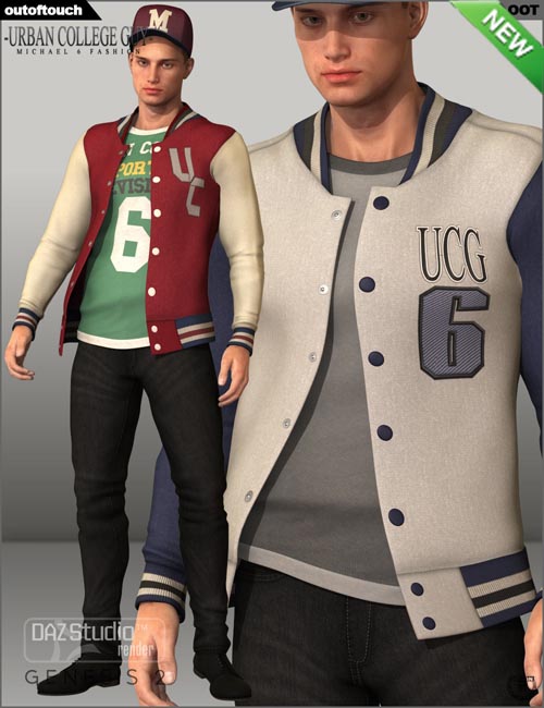 Urban College Guy Fashion for Genesis 2 Male(s)