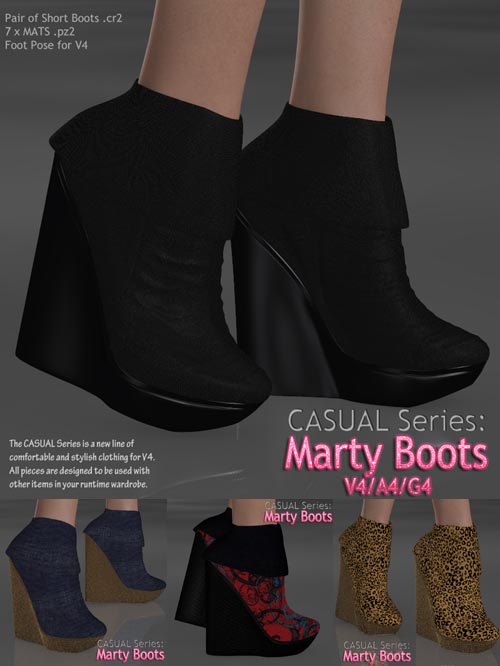 CASUAL Series: Marty Boots V4-A4-G4