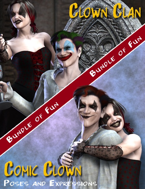 Comic Clown Clan Bundle