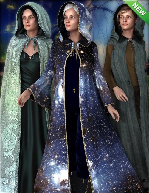 Update Medieval Cloaks For Genesis 3 Females Best Daz3d Poses