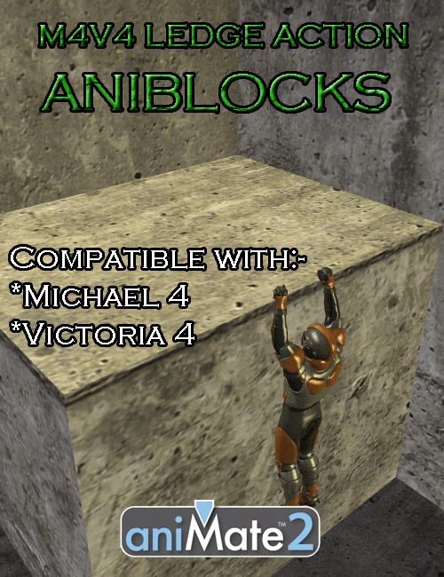 M4V4 Ledge Action Aniblocks