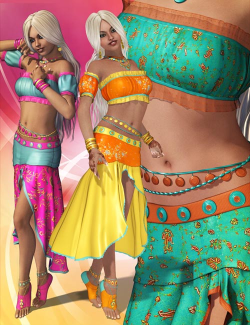Colors of India - for "Gypsy Love Outfit"