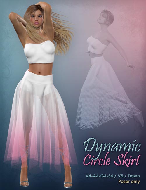 Dynamic Circle Skirt