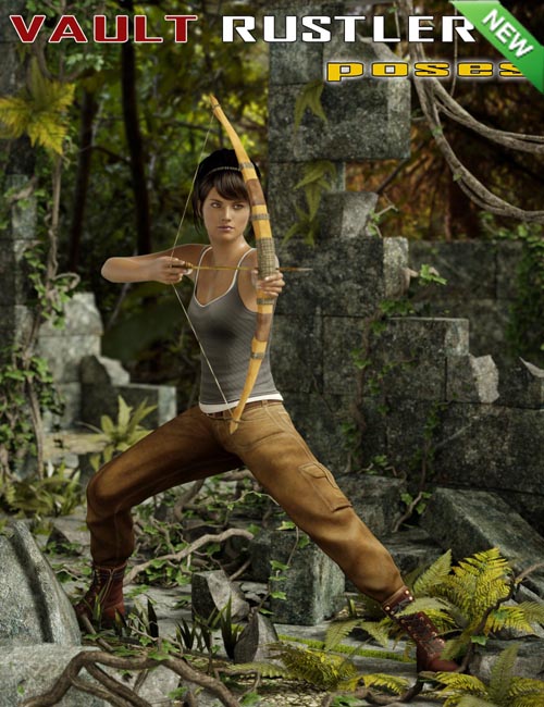 Vault Rustler Poses for Genesis 2 Female(s)