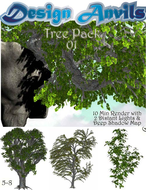 DA Tree Pack 01