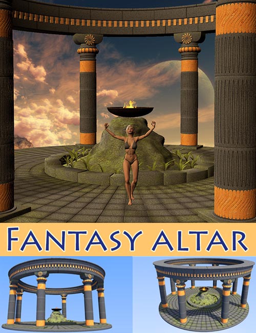 Fantasy altar