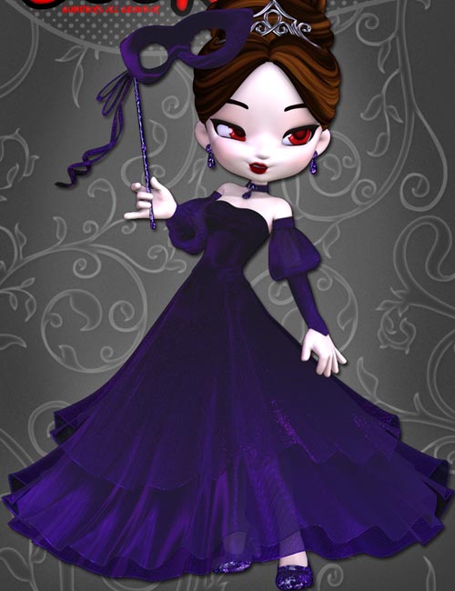 Goth Gown for Cookie