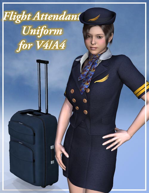 Flight attendant uniform for V4A4