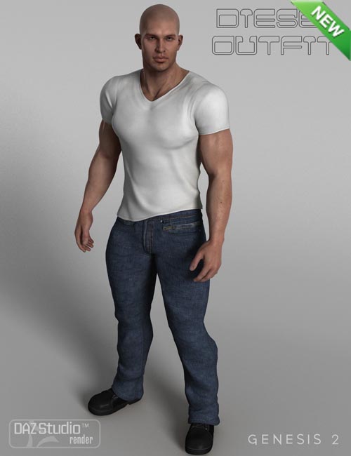 Diesel Outfit for Genesis 2 Male(s)