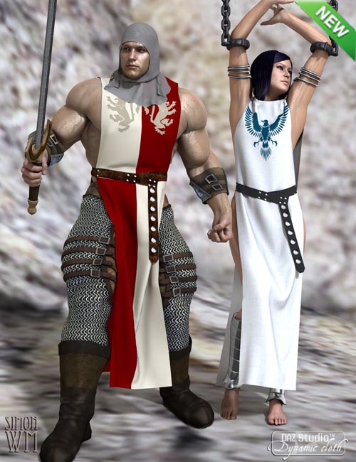 Medieval Fantasy - Dynamic Clothes for Genesis and Genesis 2