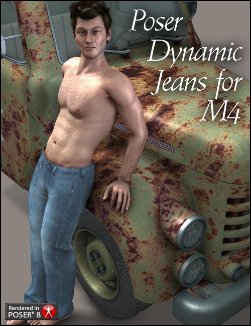 Poser Dynamic Jeans for M4