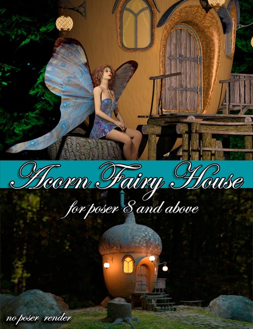 AJ Acorn Fairy House