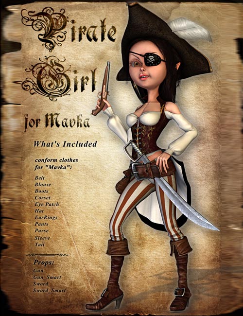 Pirate Girl for Mavka