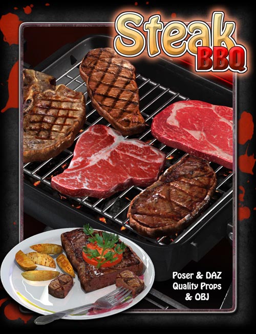 Exnem Steak BBQ - Props