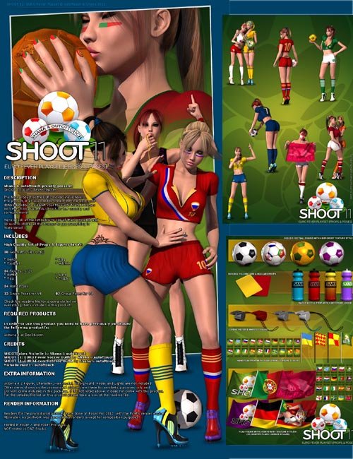 SHOOT 11: EURO Fever Playset - Props and Poses