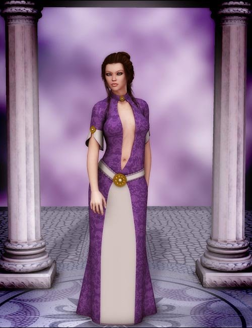 Ladies of the Court: Vivianna Dress for V4