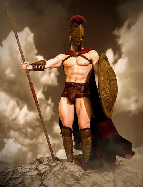 Mec4D The Spartan for Genesis 2 Male(s)