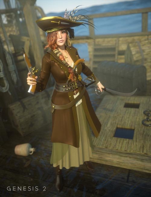 [Updated] Piratess for Genesis 2 Female(s)