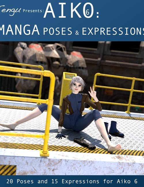 Aiko 6: Manga Poses & Expressions