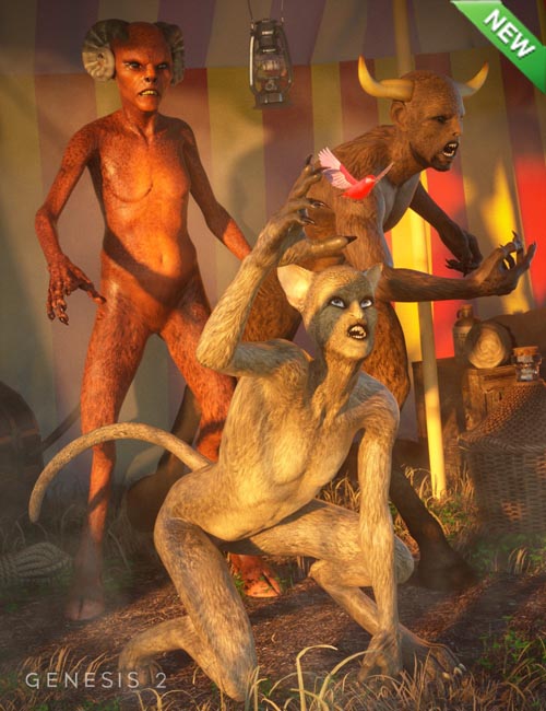 Creature Creator Add-ons for Genesis 2 Male(s)