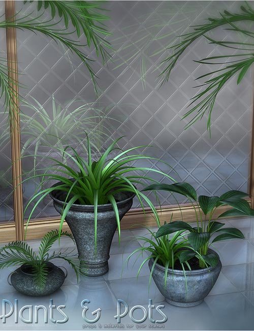 Renderosity Plants & Pots