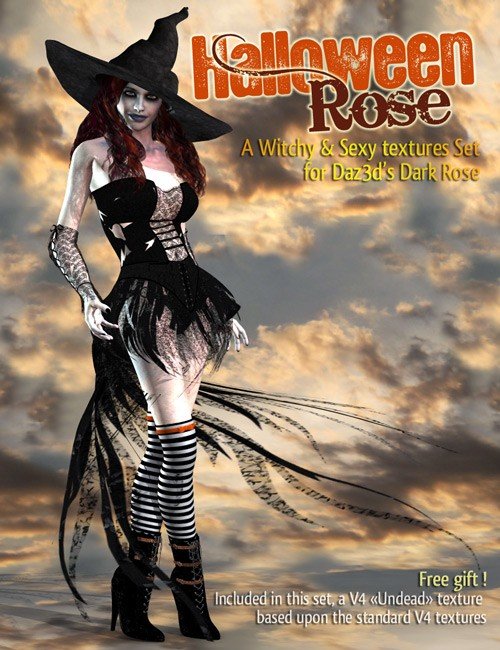 Halloween Rose