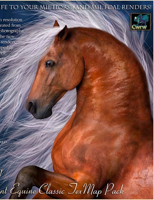 CWRW The Elegant Equine: Classic TexMap Pack