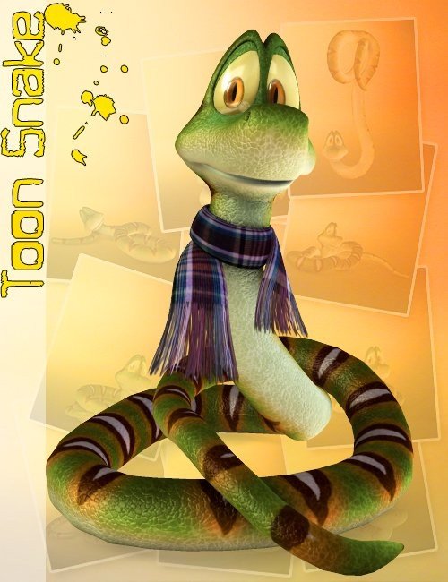 [UPDATE] 3D Universe Toon Snake