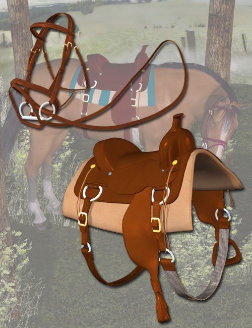 [UPDATE] Western Horse Tack for the Millennium Horse