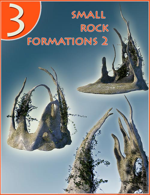 Small rock formations 2