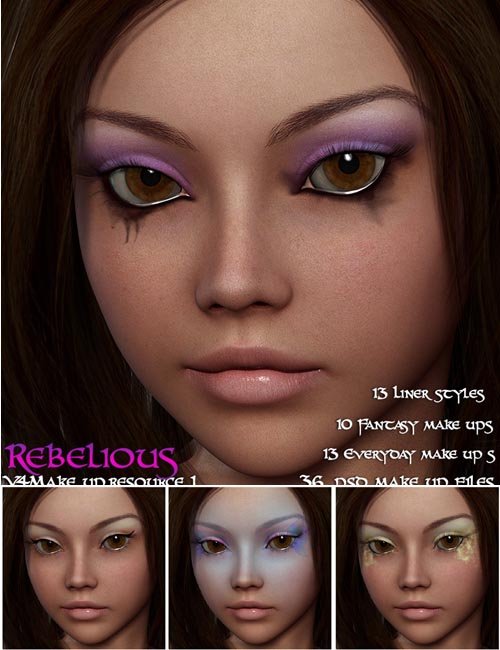 Rebelious V4 Makeup Resource 1