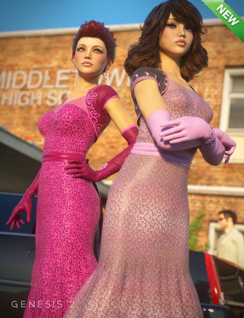 Prom Night for Evening Gown for Genesis 2 Female(s)