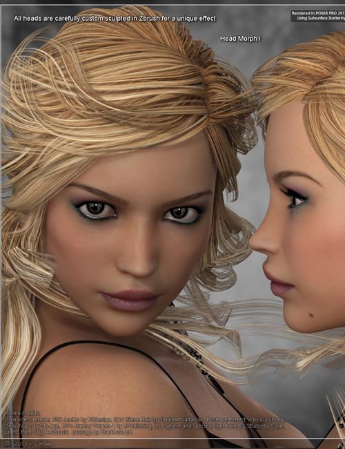 P3d Faces Ii Daz3d And Poses Stuffs Download Free Discussion About