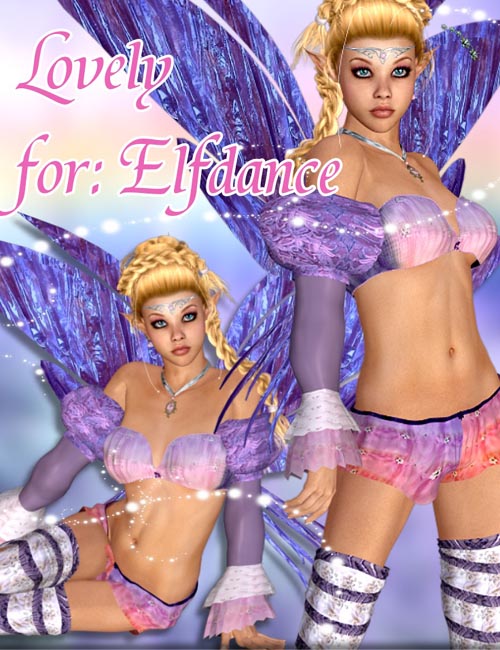 Lovely: 8 Texture-Sets for *Elfdance Charmed V4*