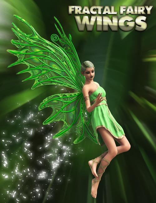 Fractal Fairy Wings