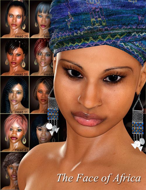 The Face of Africa Starter Head Presets for Dawn