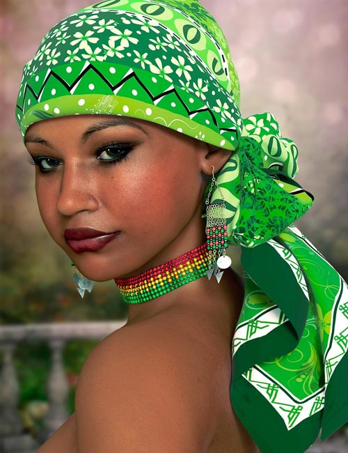 The Face of Africa Skin Set 1 for Dawn (Poser)