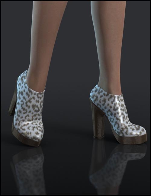 Chunky Boots for Genesis 2 Female(s)
