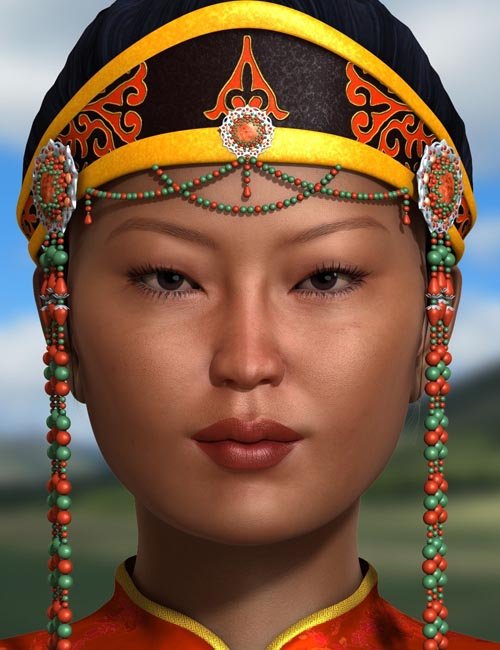 Mongolian Beauty - HD Faces and Morphs
