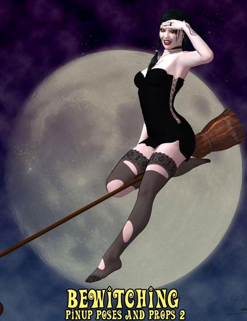 Bewitching Pinup Poses and Props 2