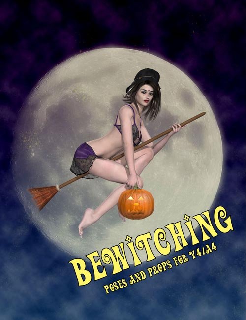 Bewitching Pinup Poses and Props