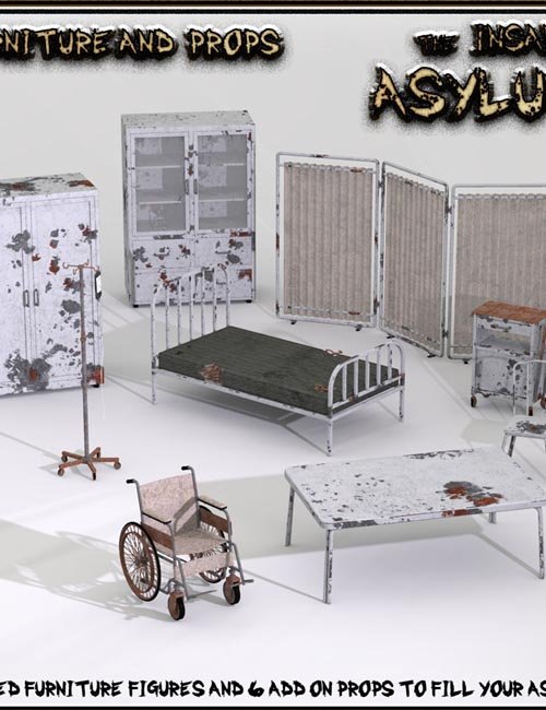Insane Asylum 2: Furniture and Props